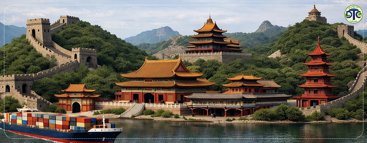 حمل دریایی از چین به ایران